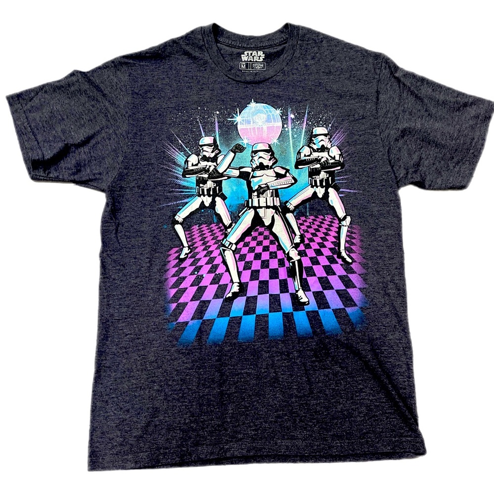 Star Wars storm troopers, dancing Gangnam Style T-shirt